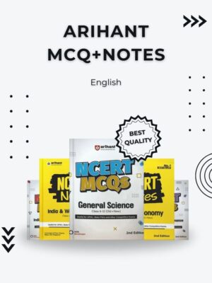 Arihant's NCERT Notes & MCQ Class 6-12 English - UPSC & Competitive Exams