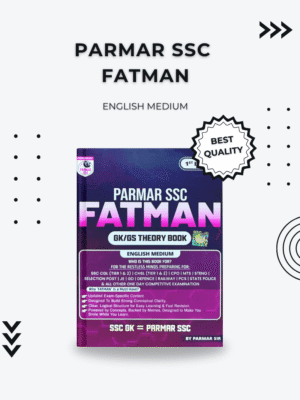 Parmar SSC Fatman GK Book – English Medium