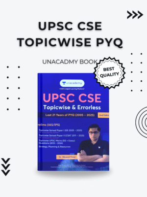 Premium UPSC CSE Topicwise PYQ – 21 Years Solved Papers (Copy)