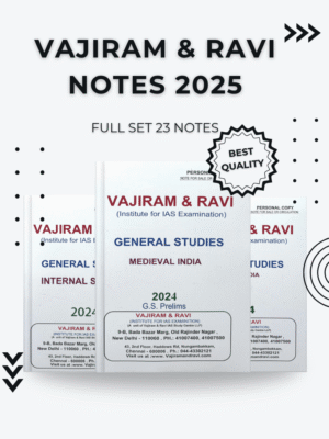 Vajiram and Ravi Notes 2025 – Full Set for UPSC