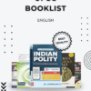 UPSC Booklist English Medium – Essential Books for IAS Preparation